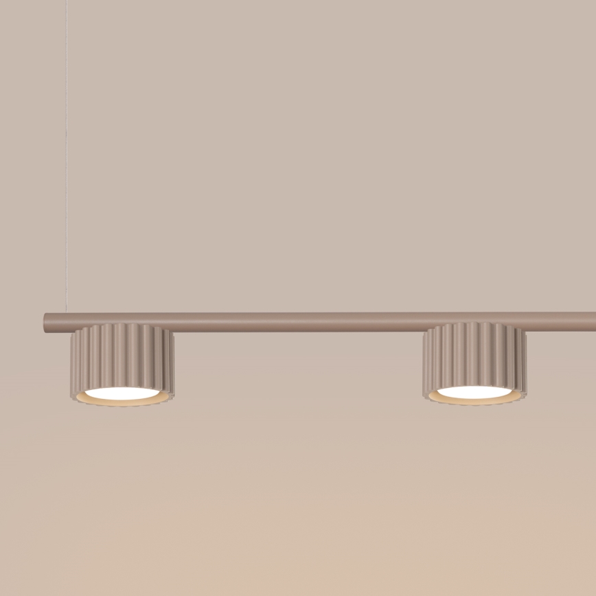 Hanglamp aan kabel AURA 4xGX53/10W/230V taupe