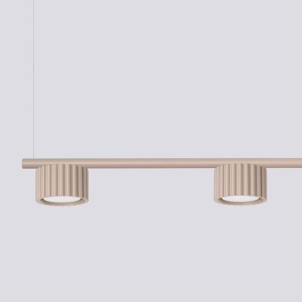 Hanglamp aan kabel AURA 4xGX53/10W/230V taupe