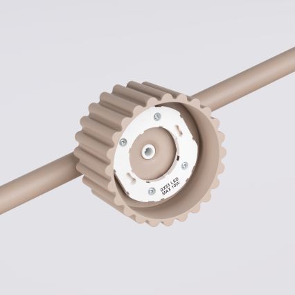 Hanglamp aan kabel AURA 4xGX53/10W/230V taupe