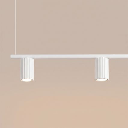 Hanglamp aan kabel KARBON 4xGU10/10W/230V wit