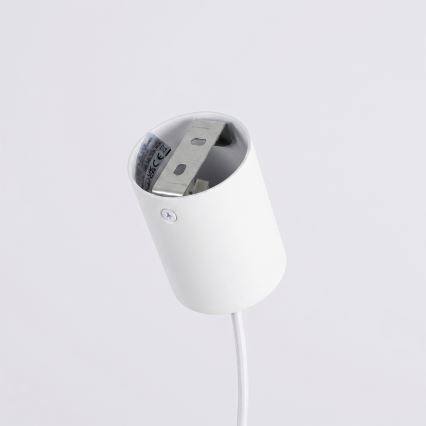 Hanglamp aan kabel KARBON 4xGU10/10W/230V wit