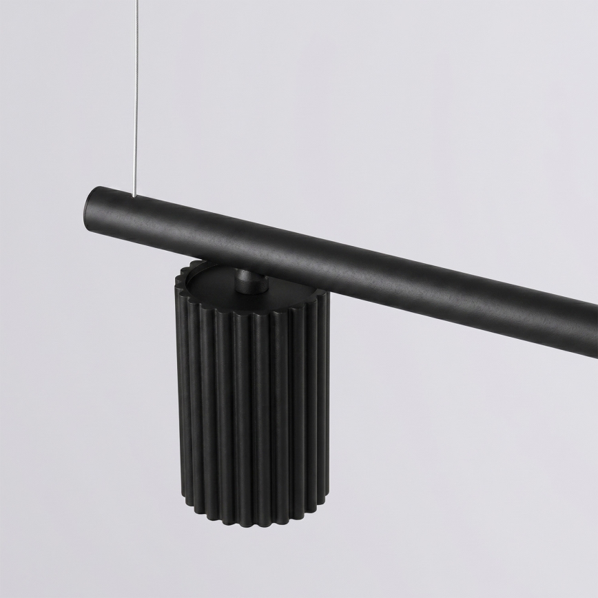 Hanglamp met kabel KARBON 4xGU10/10W/230V zwart