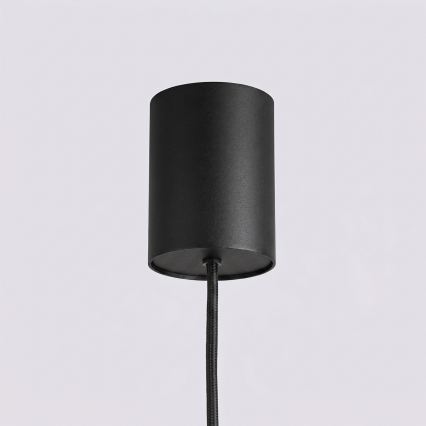 Hanglamp met kabel KARBON 4xGU10/10W/230V zwart