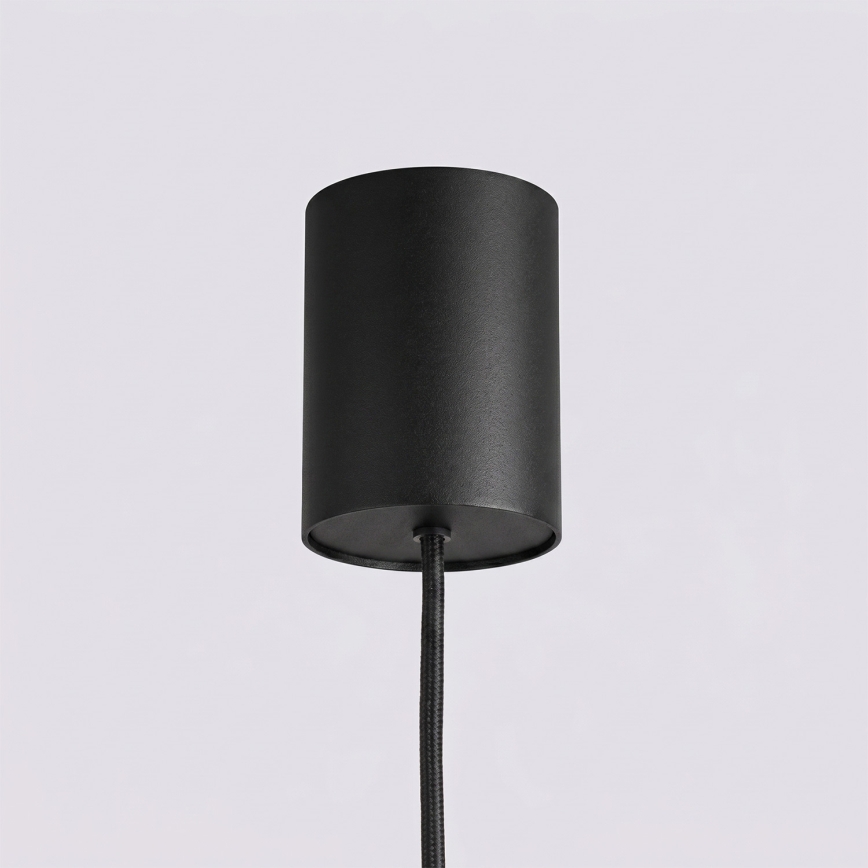Hanglamp met kabel KARBON 4xGU10/10W/230V zwart