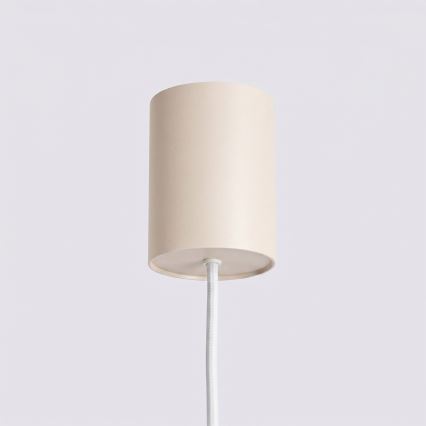 Hanglamp aan kabel KARBON 4xGU10/10W/230V crèmekleurig