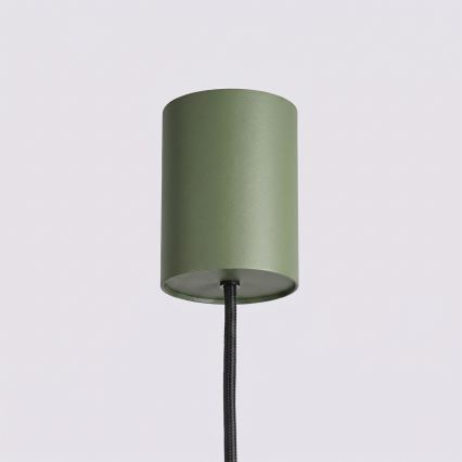 Hanglamp aan kabel KARBON 4xGU10/10W/230V groen