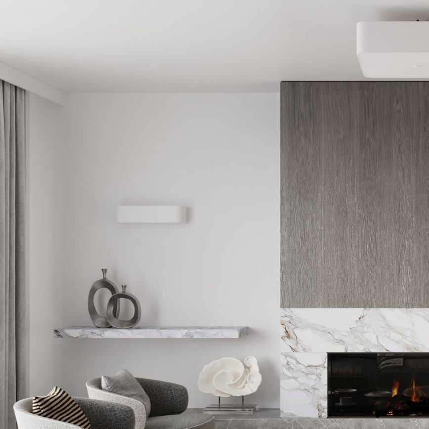 Wand Lamp LOKKO 2x E14 / 60W / 230V wit