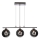 SOMUL Hanglamp 3xG9/20W/230V rokerig zwart