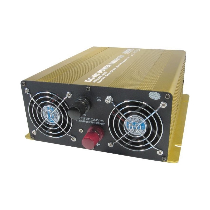 Spanningsomvormer 2200W/12V/230V + USB