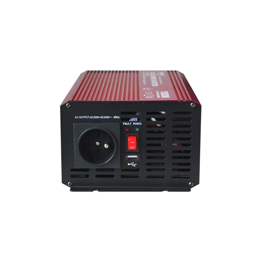 Spanningsomvormer CARSPA 1000W/12/230V + USB
