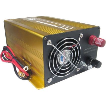 Spanningsomzetter 600W/24V/230V