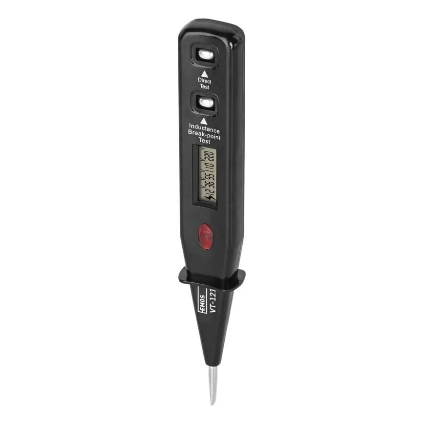 Spanningstester VT-121 12-250V zwart