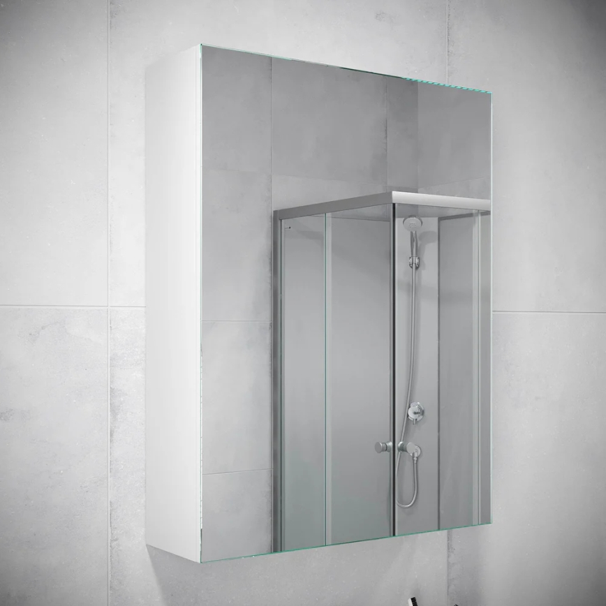 Spiegel badkamerkast HENRY 65x50 cm wit