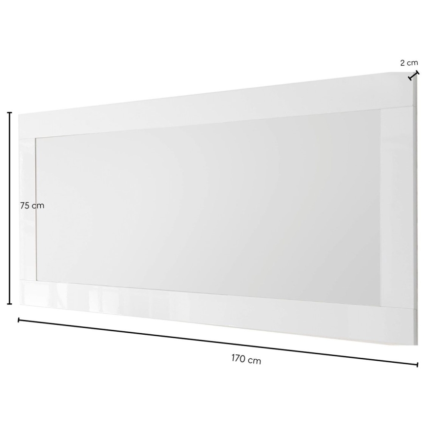 Spiegel FINERA 75x170 cm wit