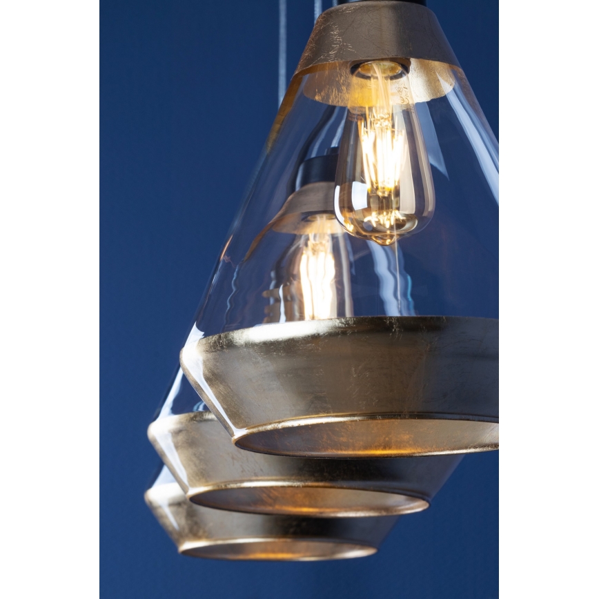 Hanglamp aan een koord 1xE27/60W/230V - FSC-gecertificeerd