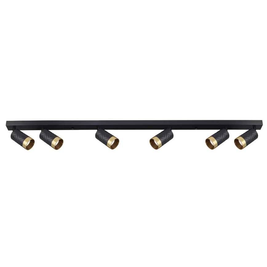 Spot ARRAS 6xGU10/10W/230V zwart