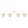 Spot ATARRI 4xE14/25W/230V wit/beige