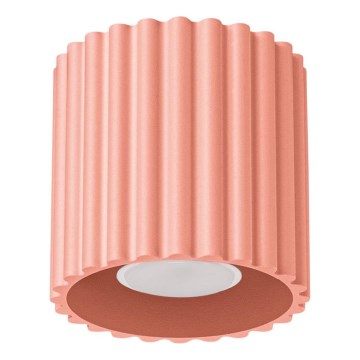 Spot AURA 1xGU10/10W/230V 10 cm roze