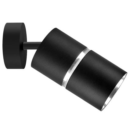 Spot BAMBOO 1xGU10/10W/230V zwart
