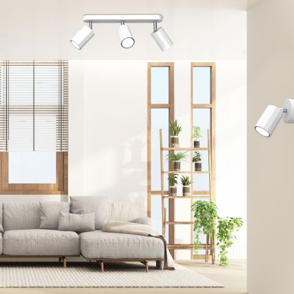 Spot  BELLO 3xGU10/8W/230V wit