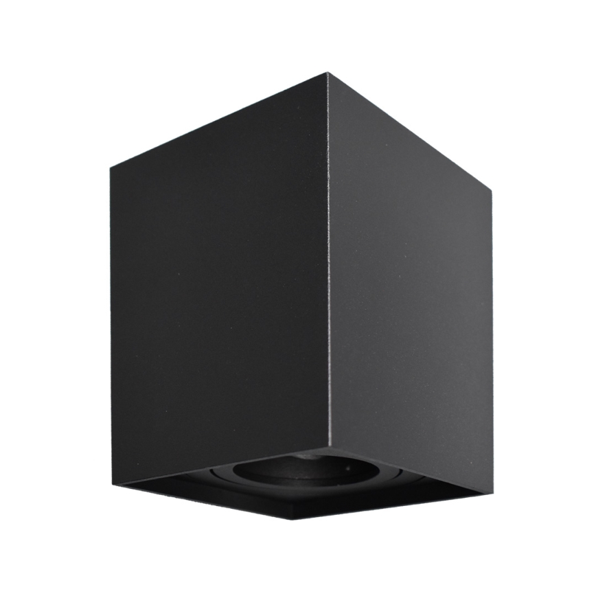 Spot BIMA 1xGU10/25W/230V vierkant zwart