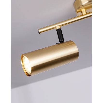 Spot COLLY 2xGU10/15W/230V goud
