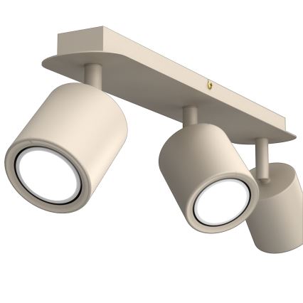 Spot DEMIA 3xGU10/8W/230V beige