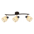 Spot DUBAI 3xE14/40W/230V zwart/goud