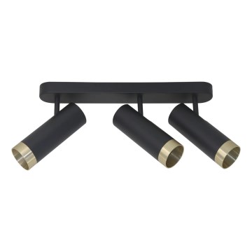 Spot FADO 3xGU10/10W/230V zwart