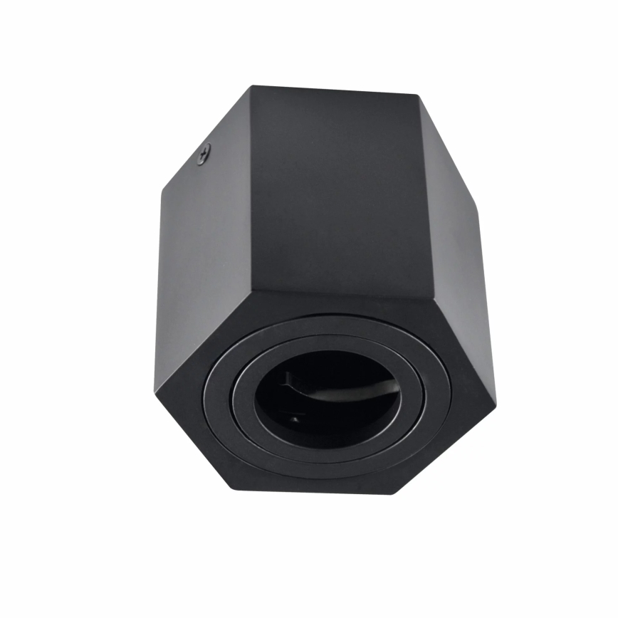 Spot HEXAGON 1xGU10/10W/230V zwart