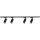 Spot in een rail systeem MICA 4xGU10/10W/230V zwart