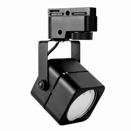 Spot in een rail systeem VIENNA 3xGU10/10W/230V zwart