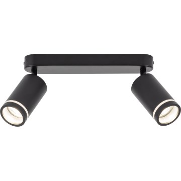 Spot JET 2xGU10/10W/230V zwart