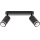 Spot JET 2xGU10/10W/230V zwart