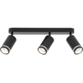 Spot JET 3xGU10/10W/230V zwart