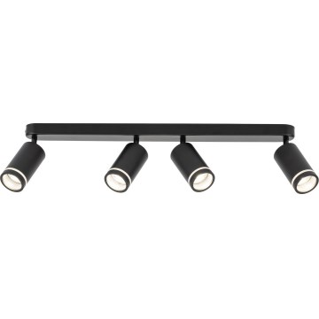 Spot JET 4xGU10/10W/230V zwart