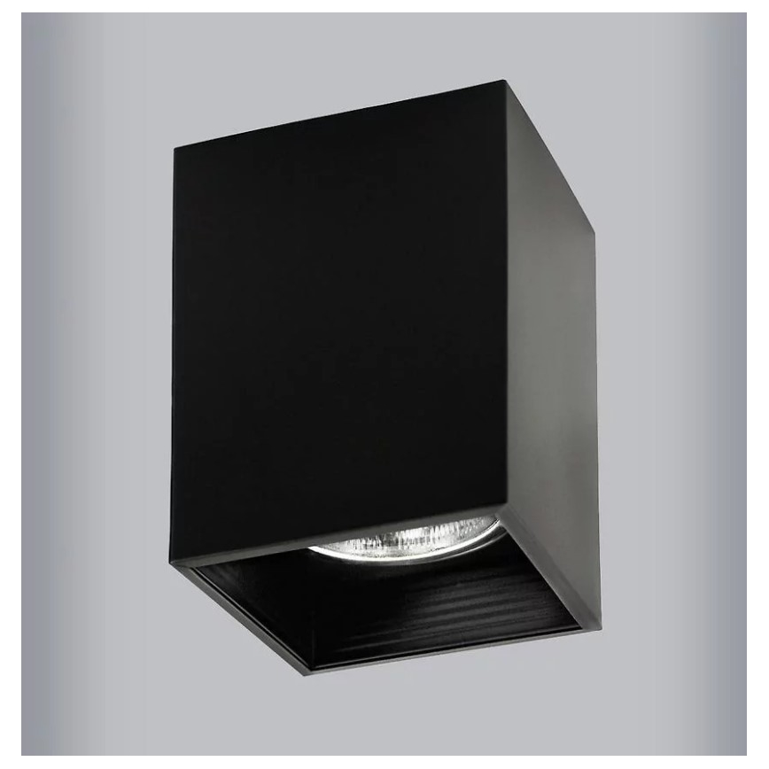 Spot JUPITER 1xE27/20W/230V 11,7x11,7 cm zwart