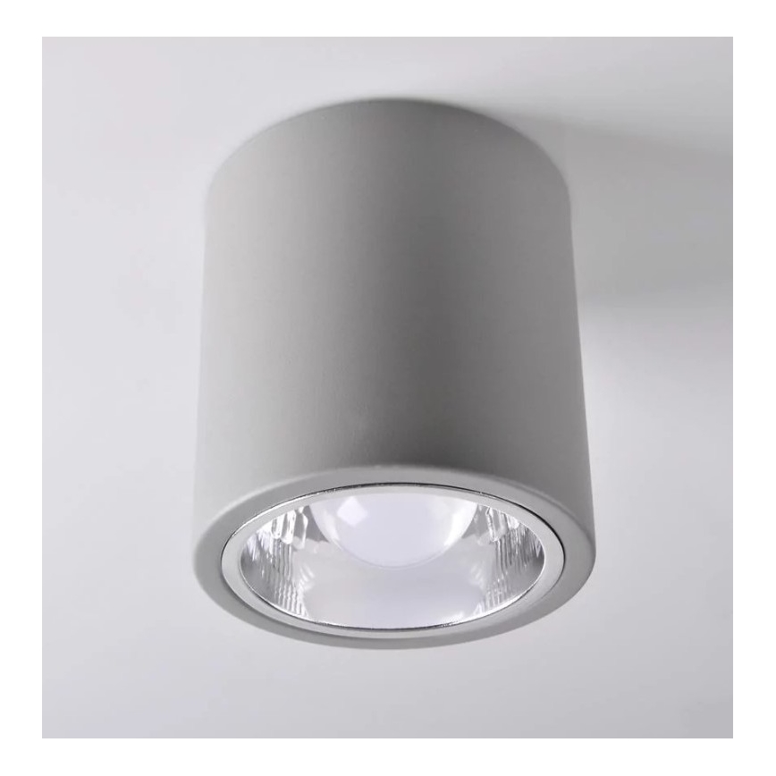 Spot JUPITER 1xE27/20W/230V diameter 13 cm grijs
