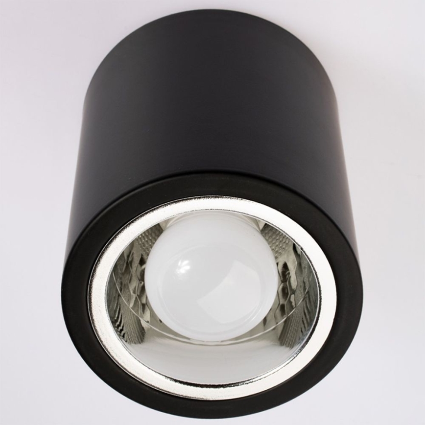 Spot JUPITER 1xE27/20W/230V diameter 9,8 cm zwart