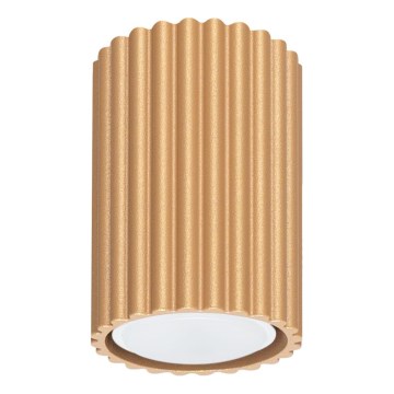 Spot KARBON 1xGU10/10W/230V 10 cm goud