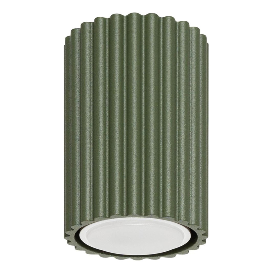 Spot KARBON 1xGU10/10W/230V 10 cm groen