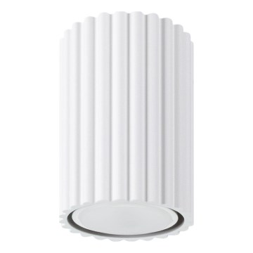 Spot KARBON 1xGU10/10W/230V 10 cm wit