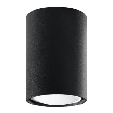 Spot LAGOS 1xGU10/10W/230V 10 cm zwart