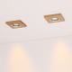 SET 3x LED Hang plafondverlichting VITAR 1xGU10/5W/230V eiken – FSC gecertificeerd