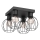 Spot LAPS 4xE27/15W/230W zwart