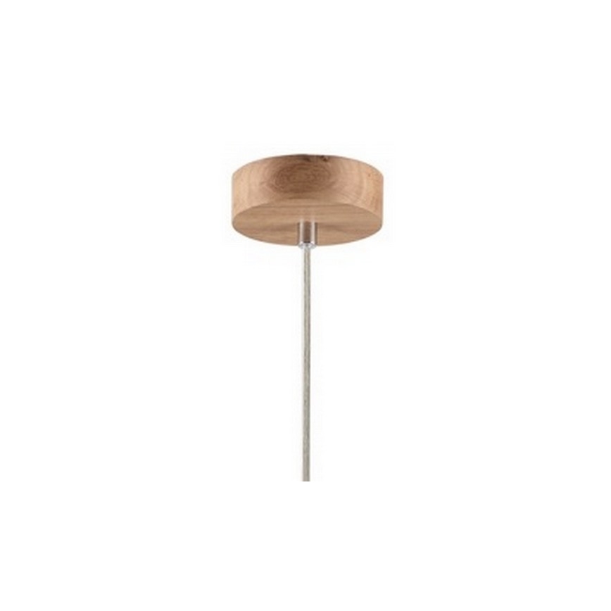 Hanglamp aan een koord ALESSANDRO 1xE27/60W/230V eiken