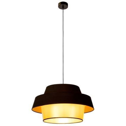 Hanglamp aan een koord PRETO GOLD 1xE27/60W/230V - FSC-gecertificeerd