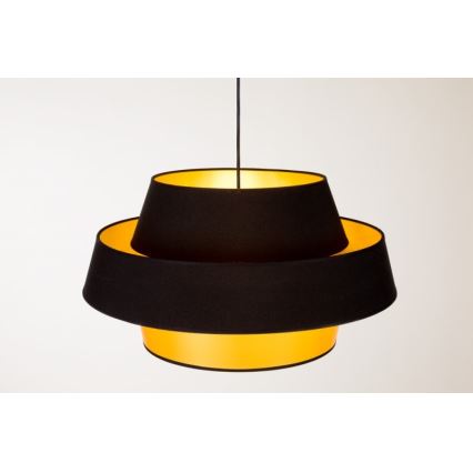 Hanglamp aan een koord PRETO GOLD 1xE27/60W/230V - FSC-gecertificeerd