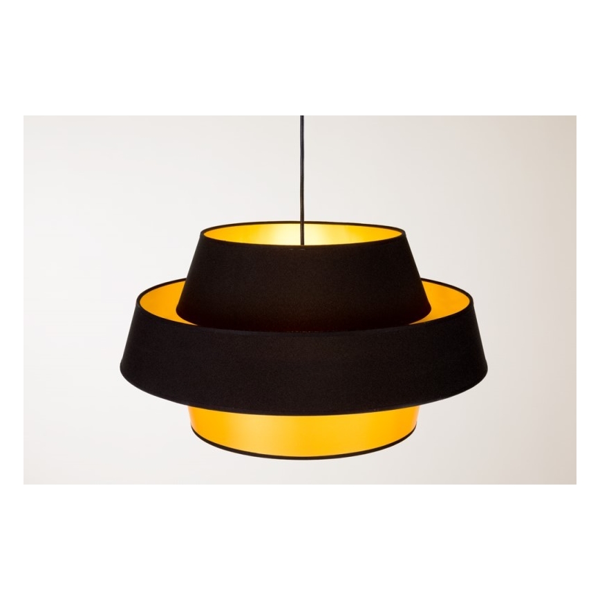 Hanglamp aan een koord PRETO GOLD 1xE27/60W/230V - FSC-gecertificeerd