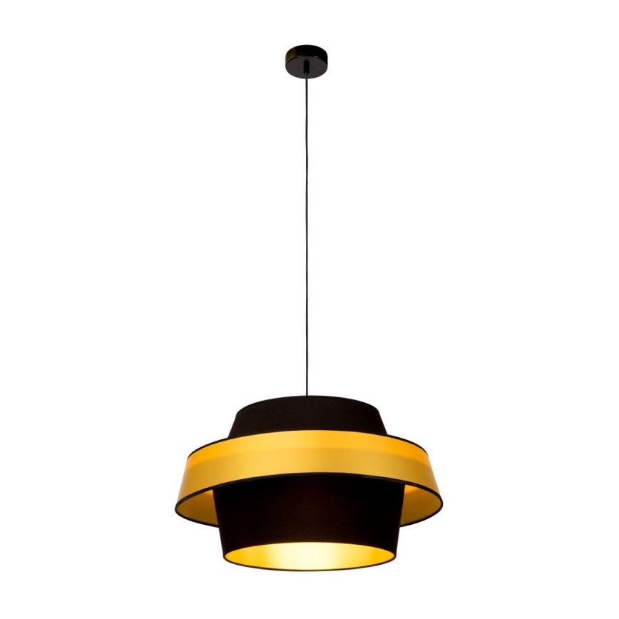 Hanglamp aan een koord PRETO GOLD 1xE27/60W/230V - FSC-gecertificeerd